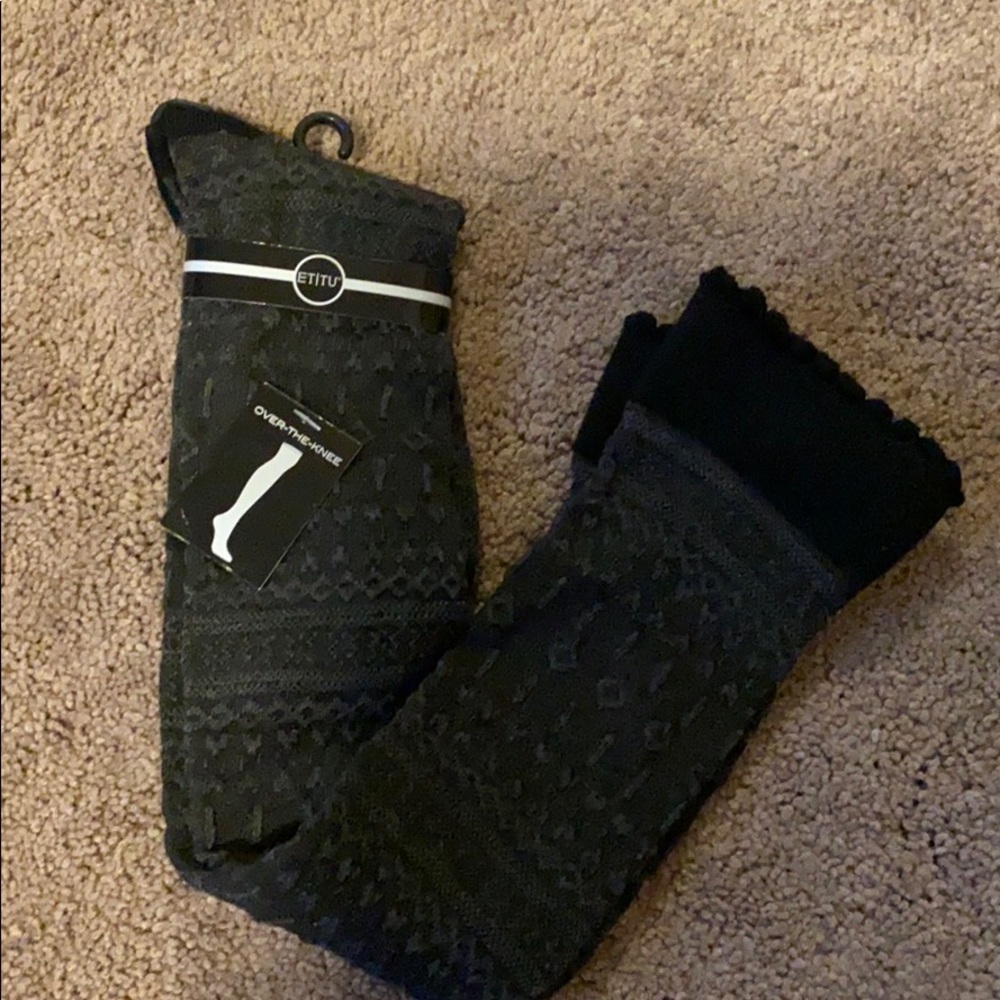 Knee high socks